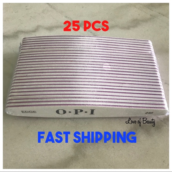 Set of 25 pcs lot OPI Nail File mani tools NEW - Picture 1 of 4